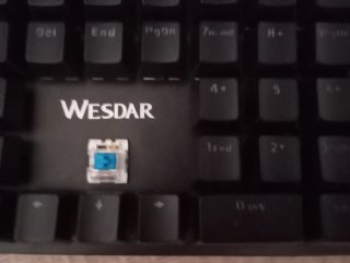 Pack Teclado mecánico y Ratón WESDAR Negro