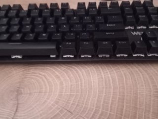 Pack Teclado mecánico y Ratón WESDAR Negro