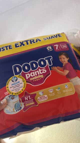 Pack de 3 Pañales Dodot Activity Pants Talla 7