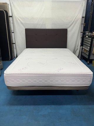 Conjunto Base Tapizada y Colchón Flex 150x190