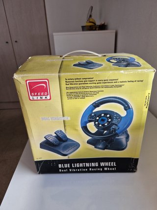 Volante Speedlink PS2 con caja