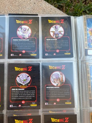 Álbum Trading Cards Dragon Ball Z Fusión.