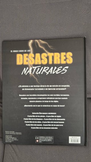 El gran libro de los desastres naturales (Despl...