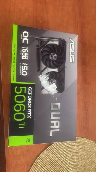 Tarjeta Gráfica ASUS GeForce RTX 5060 Ti 16GB