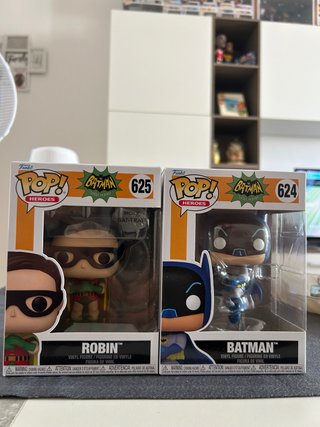 Funko Pop! Batman & Robin Set 624-625