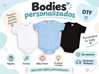Bodies Personalizados para Bebé