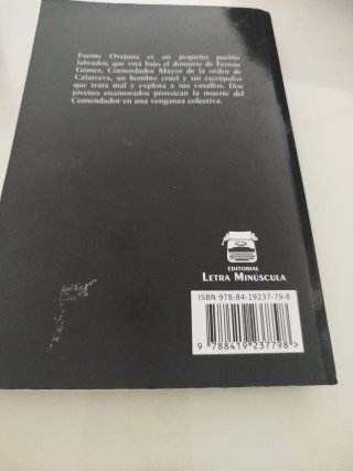 FUENTEOVEJUNA: Edición para ESO y Bachillerato...