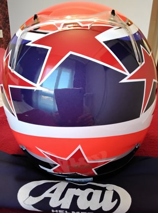Casco Arai "Simon Crafar"