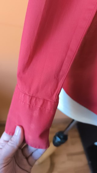 Camisa de vestir La Martina roja Talla XS