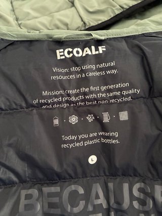 Chaqueta Caballero ECOALF verde talla L