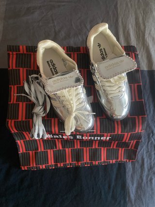 Adidas Samba x Wales Bonner Plateadas