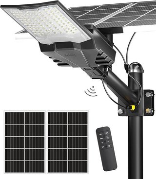 Gefolly Farola Solar Exterior 6500K Sensor IP68
