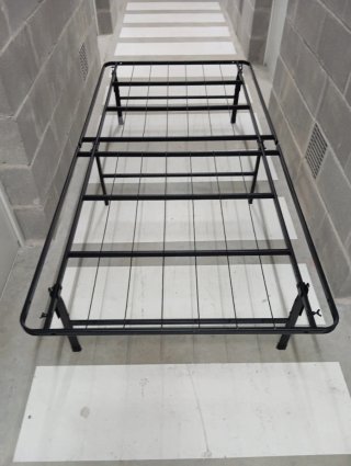 Somier 90x190 cm Metal Negro