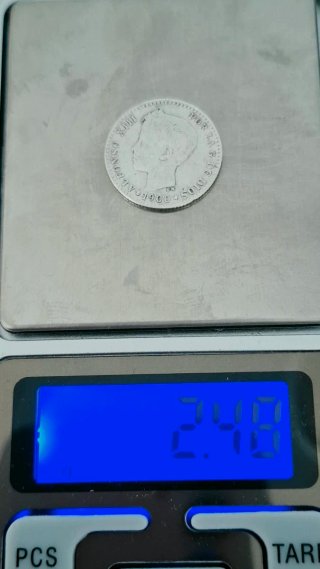 50 Céntimos Plata Alfonso XIII 1900