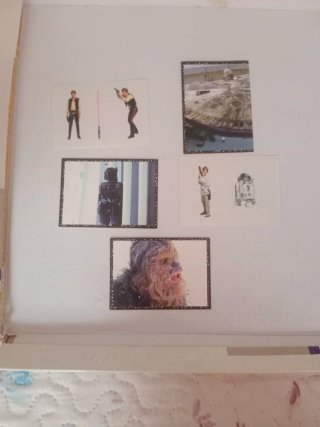 5 Cromos Star Wars