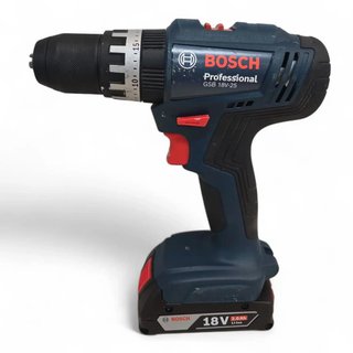 TALADRO ATORNILLADOR BOSCH GSB  18V-25 +2 BATERIAS 18V 2.0 AH + CARGADOR + ESTUCHE