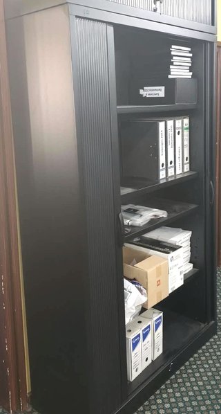 Armario de Oficina con Puertas de Persiana