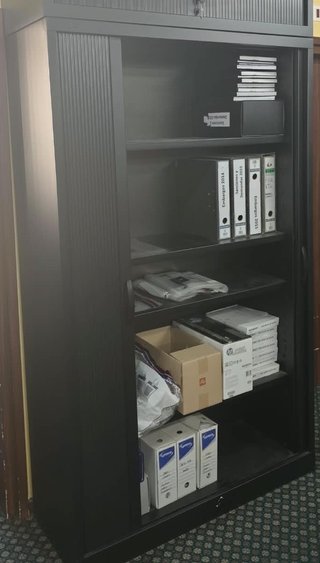 Armario de Oficina con Puertas de Persiana
