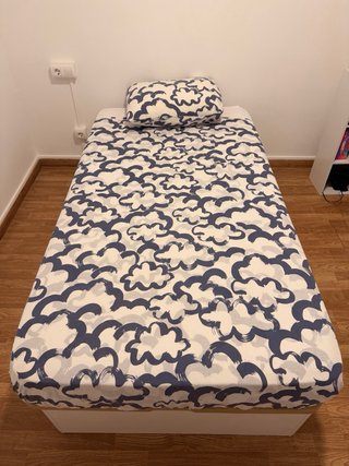 Cama 105x190 Canapé Abatible + Colchon