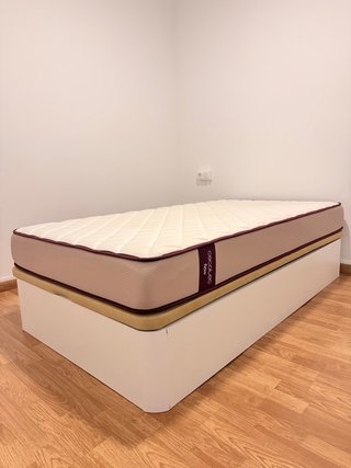 Cama 105x190 Canapé Abatible + Colchon
