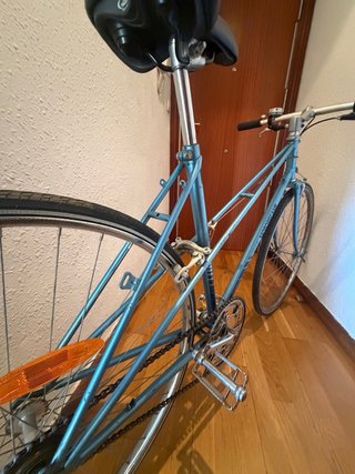Bicicleta Motobecane azul clasica 1972