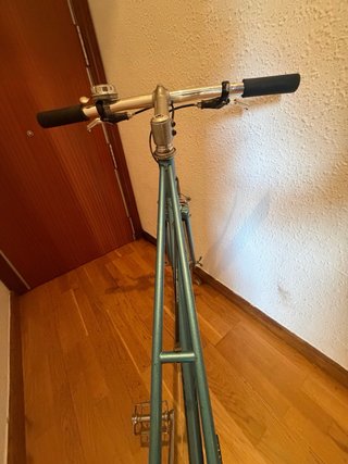 Bicicleta Motobecane azul clasica 1972