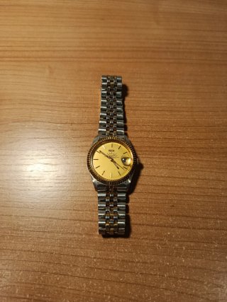 Reloj ISCA Dorado y Plateado