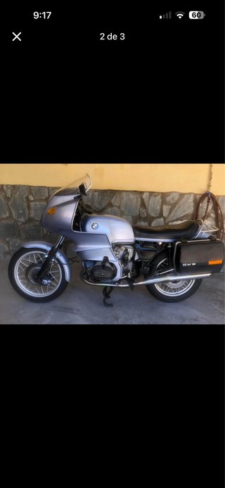 Moto BMW Clásica