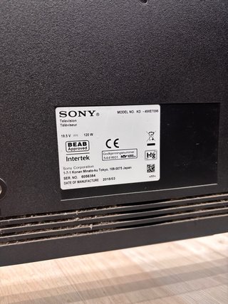 Smart TV Sony 49 pulgadas