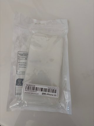 Funda Transparente para iPhone 15