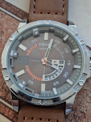 Reloj Smael con Correa de Piel