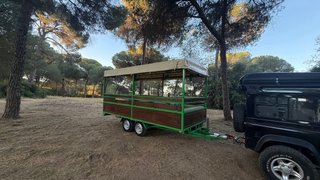 Lote de 4 jardineras /carriolas/carrozas/remolques