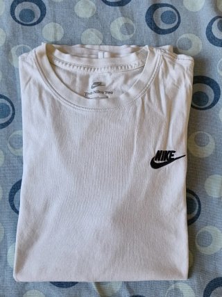 Maglietta Nike bianca uomo