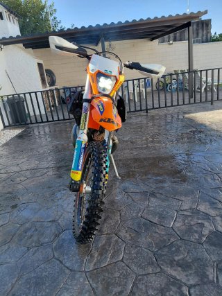 KTM 250 2T Enduro Naranja/Blanca