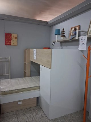 Cama Nido con Estructura y Escalera