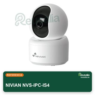 NIVIAN cámara domo interior 2K 360º WiFi