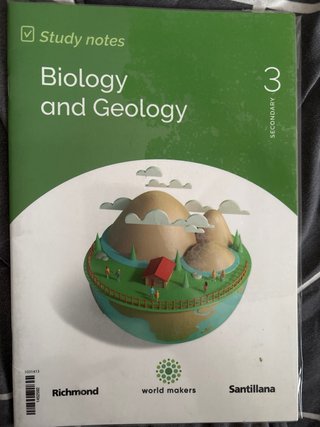 BIOLOGY & GEOLOGY 3 ESO WORLD MAKERS