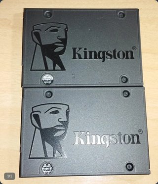 2x SSD Kingston A400 480GB Oferta EXCELENTE SALUD.