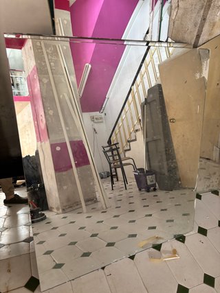 Lote de espejos grandes sin marco
