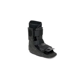 Pack muletas ajustables + bota ortopédica talla 42