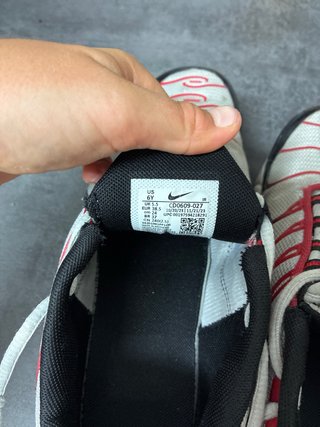Zapatillas Nike Air Max Tavas Blancas Rojas