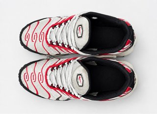 Zapatillas Nike Air Max Tavas Blancas Rojas