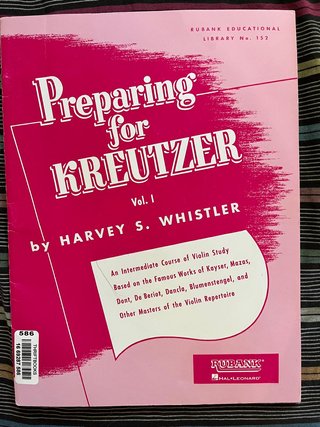 Preparando para Kreutzer Vol. I - Harvey S. Whistl