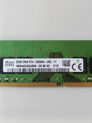 DDR4 3200MHz 32GB o 64GB Samsung/Hynix Memoria RAM