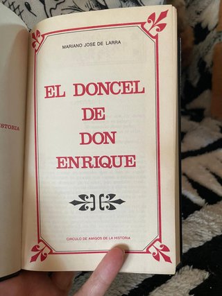 El doncel de Don Enrique el Doliente – Larra