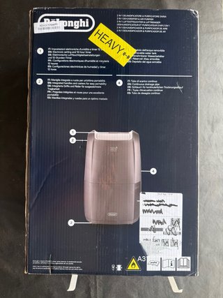 Deshumidificador De'Longhi AriaDry Multi 2 en 1