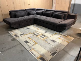 Sofá Rinconera Conforama 5 Plazas Marrón