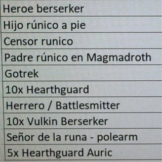 Ejército Fyreslayers Warhammer