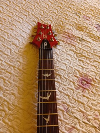 Prs SE Custom Vintage Sunburst Guitarra korea