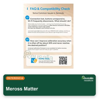 Meross Matter motor persiana eléctrico WiFi